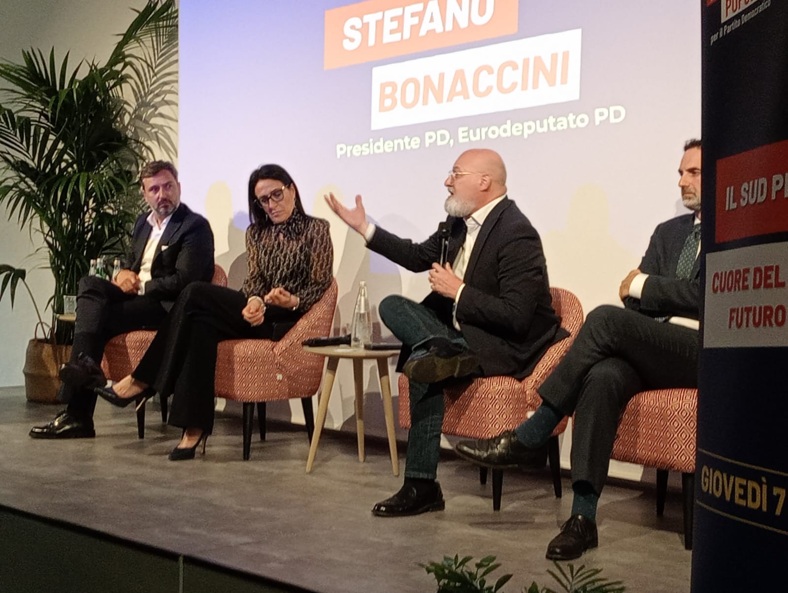 Evento del Pd a Sciacca, Bonaccini: "Ritrovare l'unità per vincere" (Video)