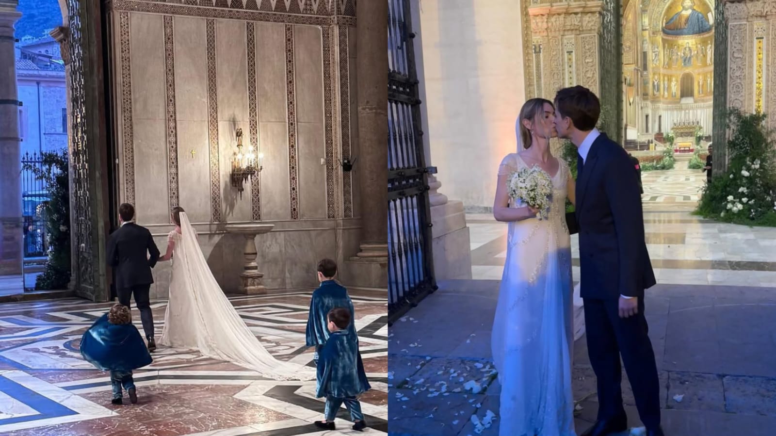 Nozze di lusso a Monreale: il figlio di Rocco Forte sposa Georgie Wright tra 350 invitati