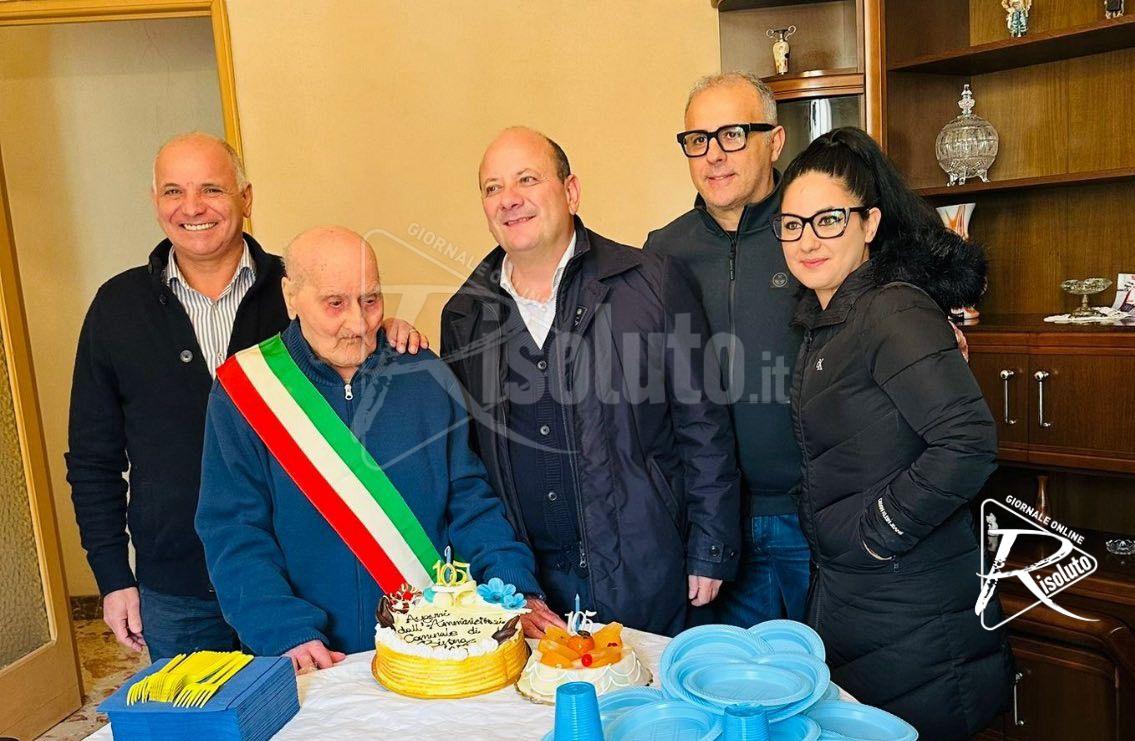 Bivona risponde a Ribera con i 105 anni di Gaetano Massaro