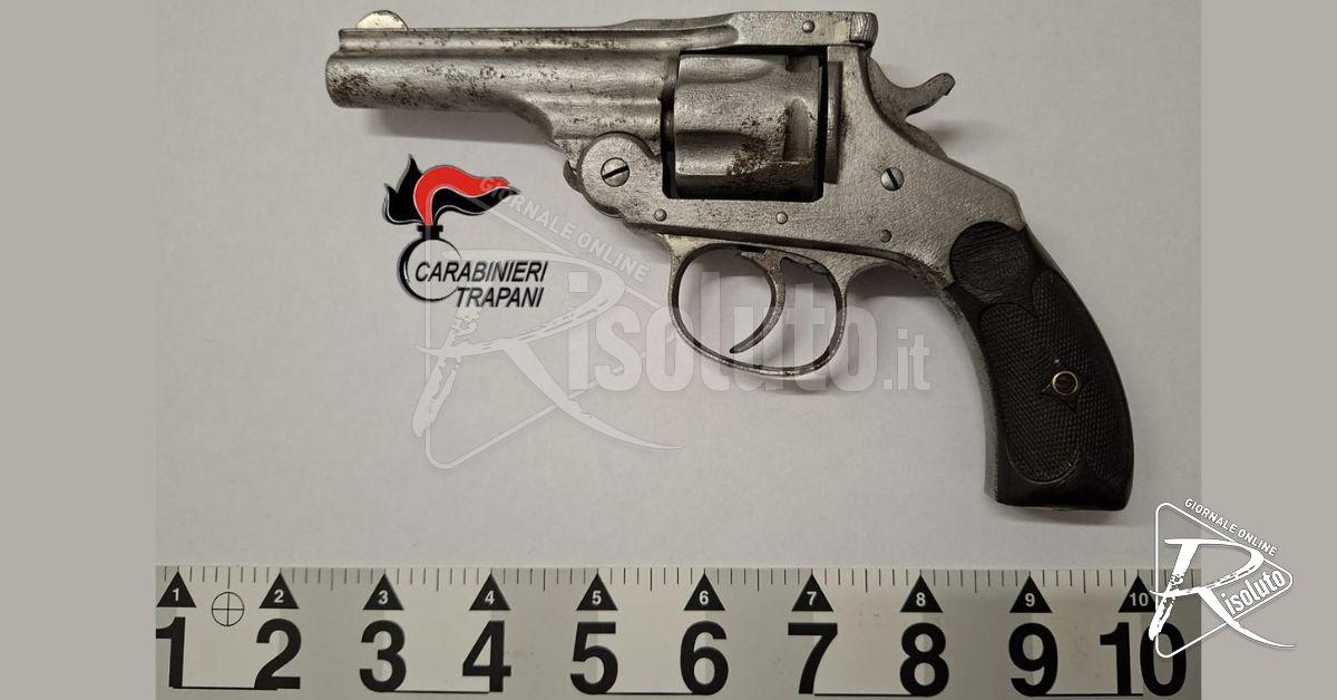 Alcamo, arrestato con pistola a matricola abrasa: l’operazione dei carabinieri